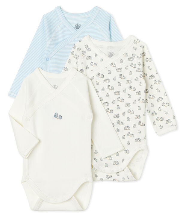 Babies' Long-Sleeved Bodysuit - 3-Piece Set multicolor