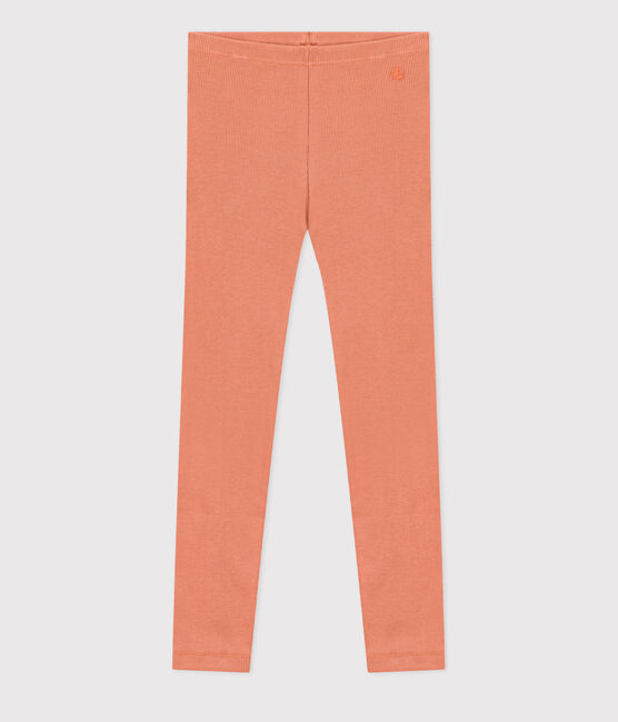 Girls' cotton leggings SIENNA pink