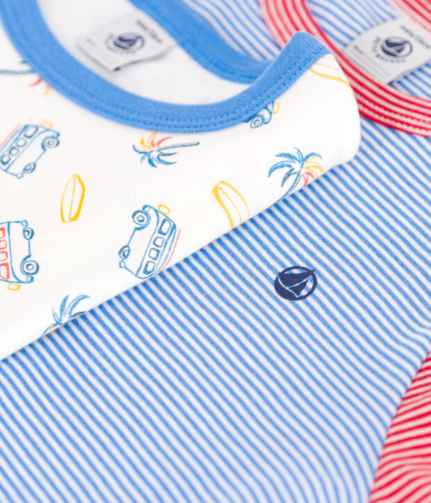 Children's cotton pyjamas - 2-pack multicolor