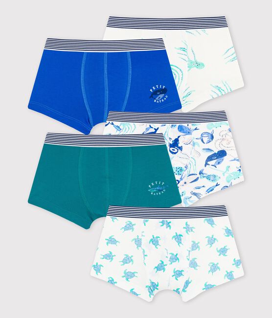 Boys' Sealife Pattern Boxer Shorts - 5-Pack variante 1