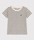 Boys' Stripy Slub Jersey T-shirt