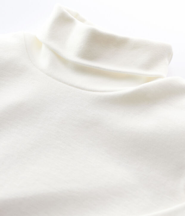 Unisex Children's Cotton Undershirt white