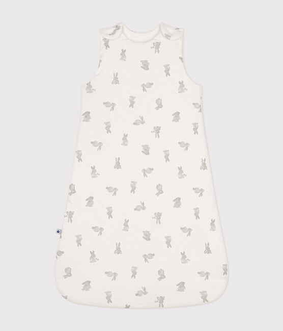 Cotton Rabbit Patterned Sleeping Bag MARSHMALLOW white/GRIS grey
