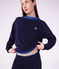 Women's plain cotton terry pyjamas SOIR