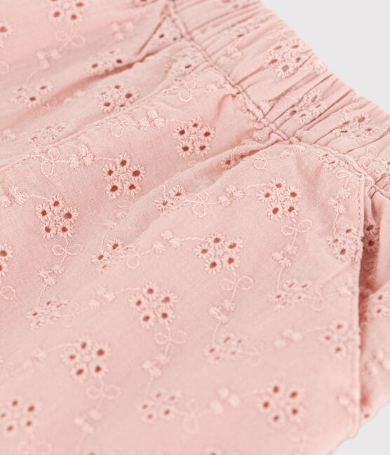 Babies' Broderie Anglaise Shorts SALINE pink