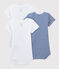 Babies' Serge Bloch Short-Sleeved Bodysuit - 3-Piece Set variante 1