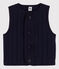 Children's Unisex Tube Knit Bodywarmer SMOKING blue