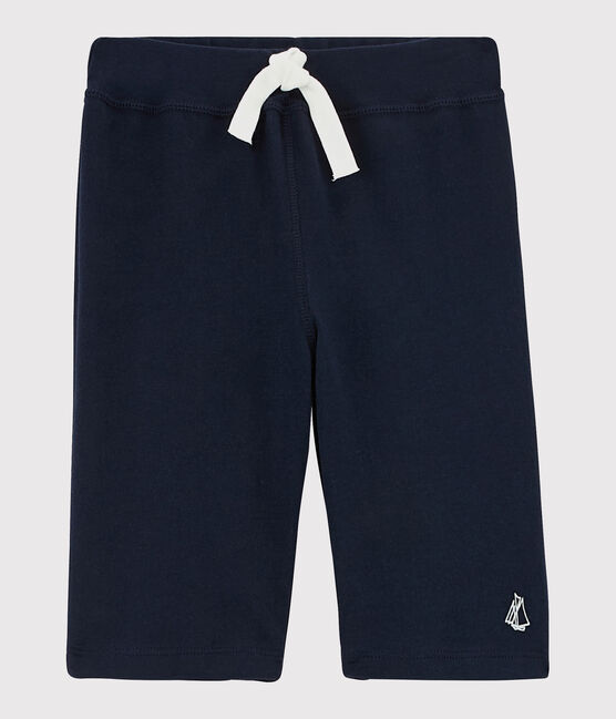 Boys' Mid Jersey Bermuda Shorts SMOKING blue