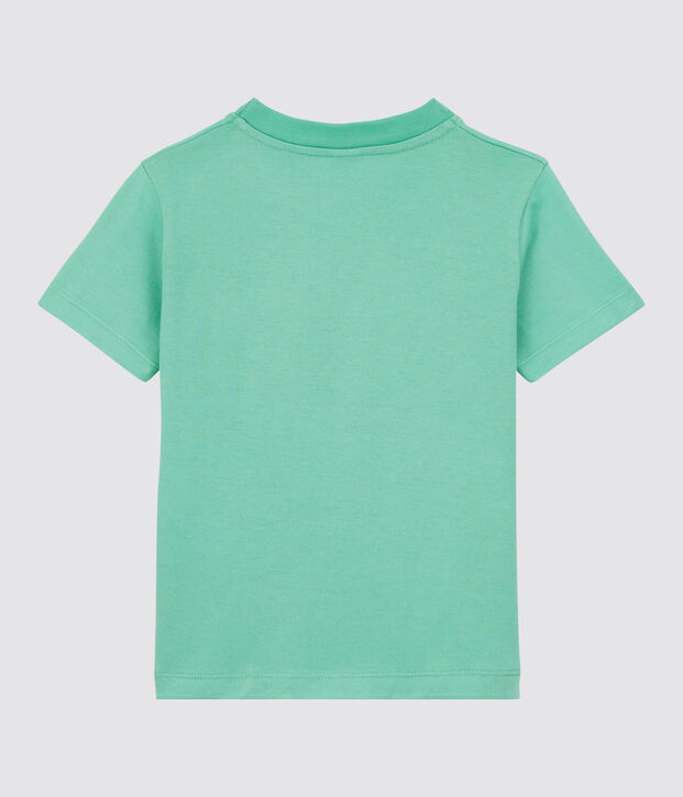 Boys' Short-Sleeved Jersey T-Shirt green