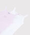 Girls' Organic Cotton Vest Tops - 2-Pack variante 1