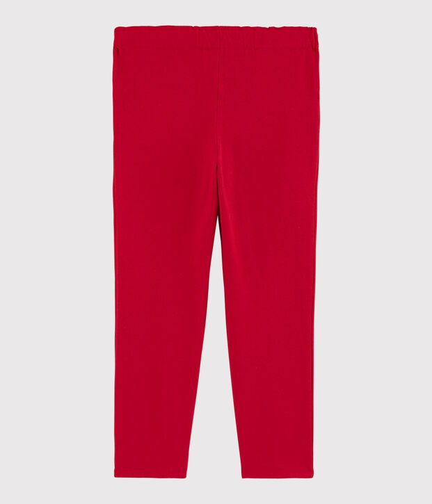 Girls' Jersey Trousers red