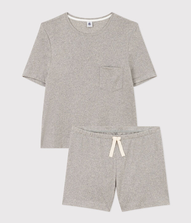 Women's Cotton Short Pyjamas grey