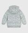 Children's printed puffer jacket MILK /MULTICO