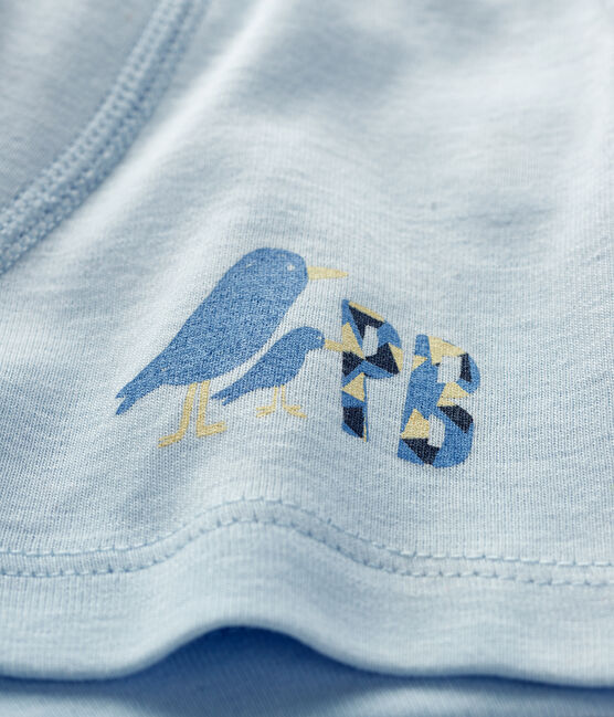 Boys' boxer shorts FRAICHEUR blue