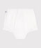 Seersucker baby bloomers ECUME white