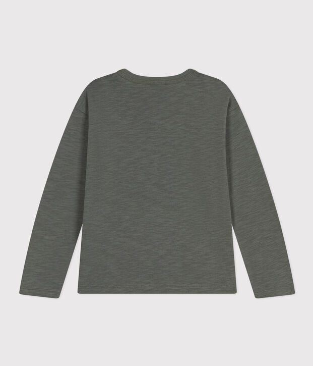 Boys' long-sleeved cotton T-shirt THUYA