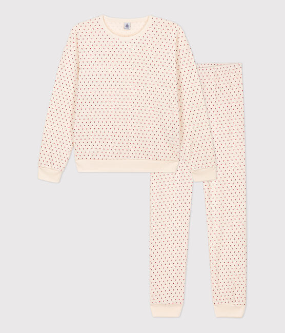 Women's Cotton Pyjamas AVALANCHE white/MULTICO