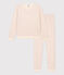 Women's Cotton Pyjamas AVALANCHE white/MULTICO