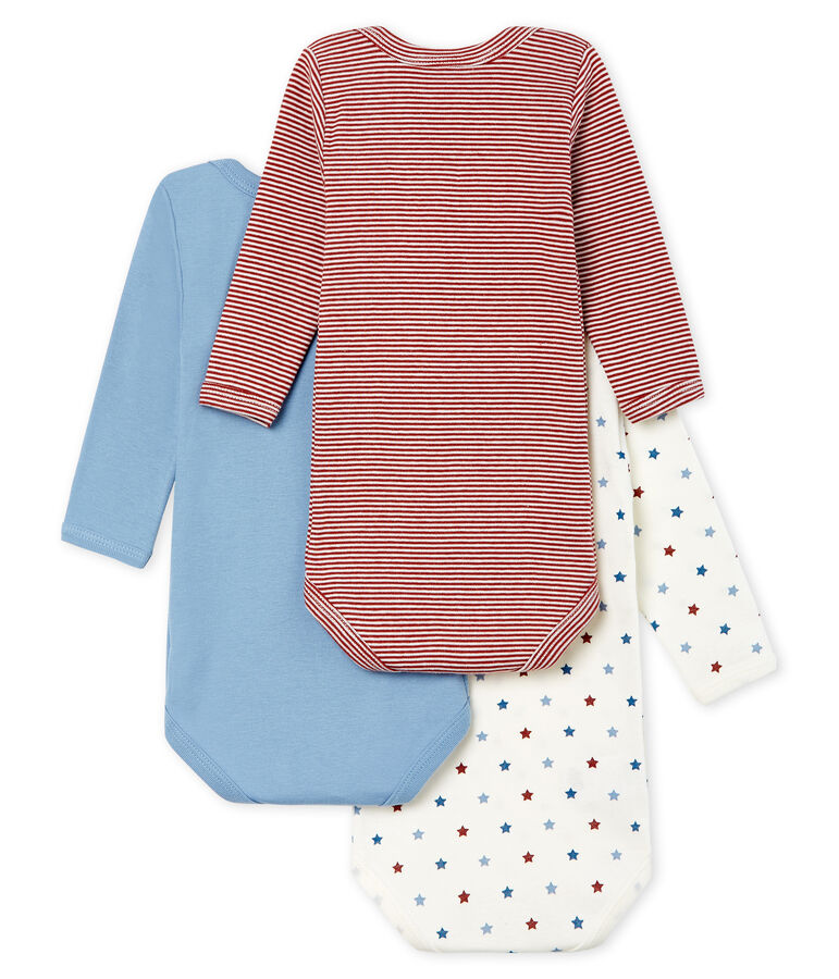 Baby Boys' Long-Sleeved Bodysuit - 3-Piece Set multicolor