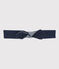 Girls' Cotton Hairband SMOKING blue