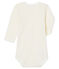 Baby Girls' Long-Sleeved Bodysuit MARSHMALLOW white/CHARME pink