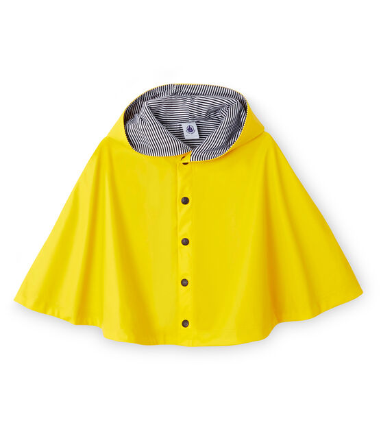 Unisex Baby S Plain Rain Cape Jaune Petit Bateau