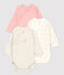 Babies' Organic Cotton Bodysuits - 3-Pack variante 1