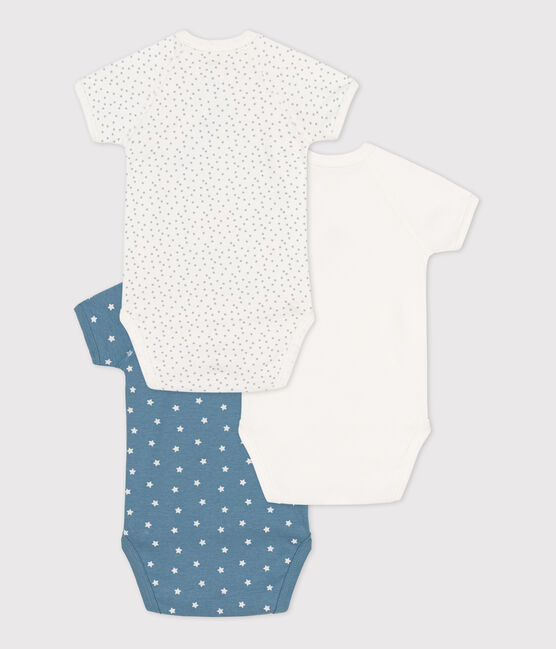 Babies' Short-Sleeved Cotton Bodysuits - 3-Pack variante 1