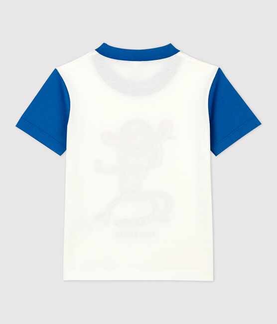 Unisex Children's Short-Sleeved T-Shirt MARSHMALLOW white/RUISSEAU