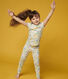 Girls' Watercolour Flowers Cotton Pyjamas
