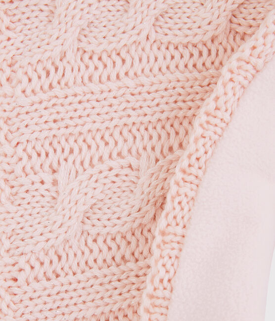 Girls' Snood MINOIS pink/ARGENT
