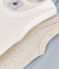 Babies' sleeveless plain cotton bodysuits - 3-Pack variante 1