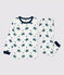 Boys' Knight Print Cotton Pyjamas MARSHMALLOW white/MULTICO white