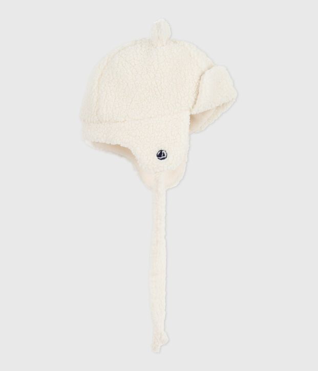 Babies' chapka in faux fur with a sherpa lining MILK