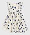Children's sleeveless cotton dress MILK blue/SOIR