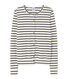 Women's striped cardigan