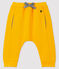 Baby girl/boy's fleece trousers BOUDOR yellow