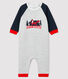Baby boy's long playsuit