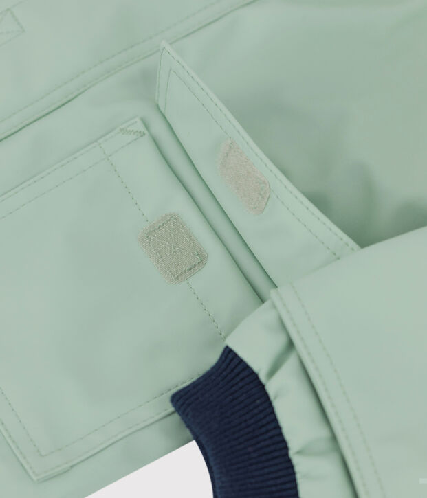 BABIES' ICONIC RECYCLED RAINCOAT green