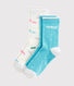 Set of 2 pairs of socks for girls