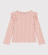 Girls' long-sleeved cotton T-shirt