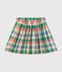 Girls' cotton gauze skirt