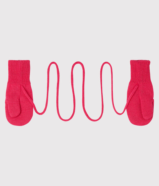 Unisex Baby Mittens GEISHA pink