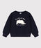 Boys' Fleece Sweatshirt SMOKING blue