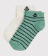 Children's Unisex Ankle Socks - Two-Pack