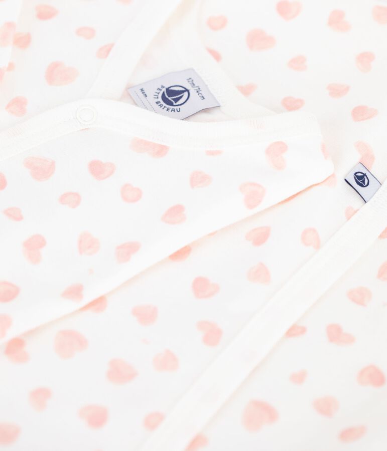 Babies' floral-print cotton gift set multicolor