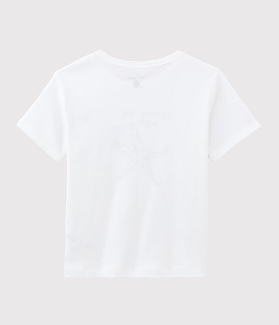 Serge Bloch child's T-shirt ECUME white