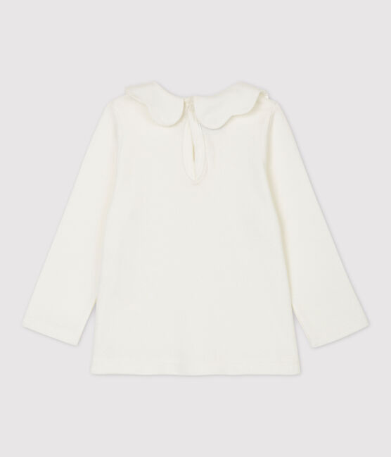 Babies' Cotton Blouse MARSHMALLOW white