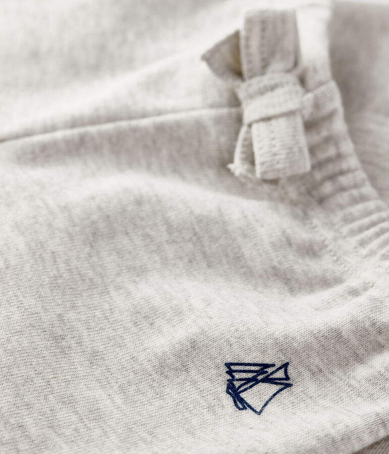 Baby boys' knit trousers grey