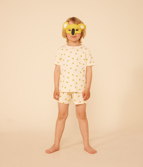 Children's Cotton Koala Fancy Dress Short Pyjamas AVALANCHE white/MULTICO